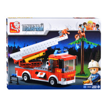 Конструктор М38-B0625 &quot;Пожарная машина с лестницей&quot; (269 дет.) 