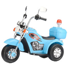 Детский электромотоцикл ROCKET «Чоппер»,1 мотор 20 ВТ, синий