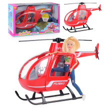 Вертолет 8422 с куклой, в коробке