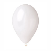 Воздушные шары 5 шт, 10"/25см Безмятежность (белый)
