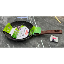 Сковорода "BAROLY" GRAY 24см индукционная с антипригарным покрытием, бакелитовая ручка