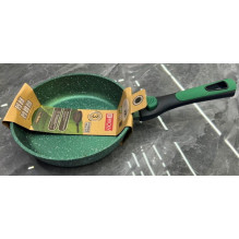 Сковорода "BAROLY" GREEN 26см индукционная каменная крошка, съемная бакелитовая ручка