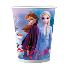 Набор бумажных стаканов, Frozen 2. Эльза и Анна 3, 6 шт*250 мл