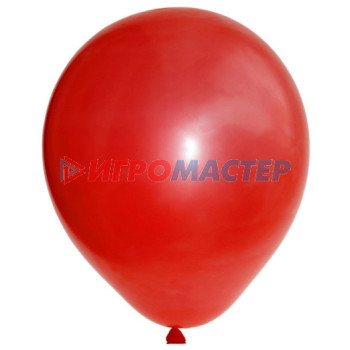 Воздушные шары 5 шт, 10"/25см Светящиеся, красный