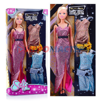 Куклы аналоги Барби Кукла Штеффи Сверкающий стиль 29 см.