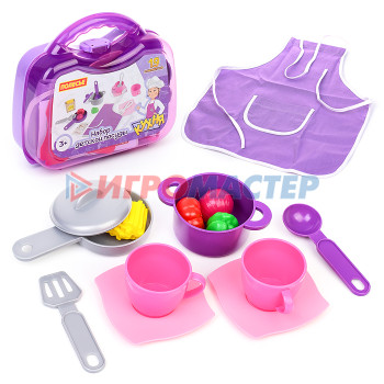 Наборы посуды Набор детской посуды (19 элементов) (в чемоданчике малом)