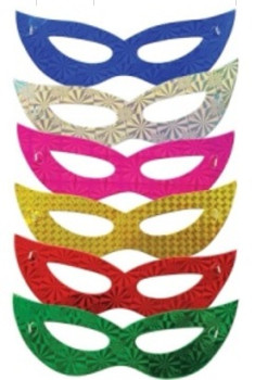 Колпачки, язычки, маски, галстуки, короны для праздника Маска карнавальная "Загадка"