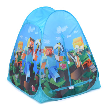 Палатки, манежи, дома Палатка детская игровая &quot;Майнкрафт&quot; 81х90х81см, в сумке 