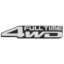Шильдик металлопластик SW 4WD Full Time 170*35 мм , STL-043