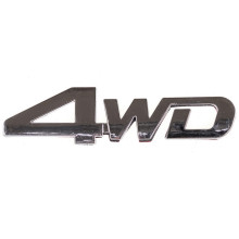 Шильдик металлопластик SW 4WD 125*35 мм
