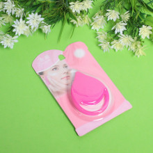 Спонж для умывания и бережного пилинга "Yuoki - Toki", капля, цвет розовый, 6*8,5см