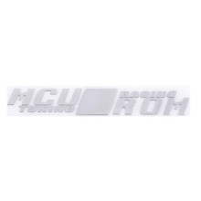 Шильдик металлопластик Skyway "MCU", наклейка, серый, 140*25 мм