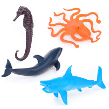 Игрушки пластизоль &quot;Набор морских животных&quot; 4 шт.