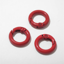 Карабин "Кольцо" d=1.8см (набор 3шт), цвет красный