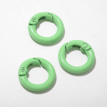 Карабин "Кольцо" d=1.8см (набор 3шт), цвет зелёный