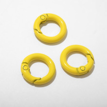 Карабин "Кольцо" d=1.8см (набор 3шт), цвет жёлтый