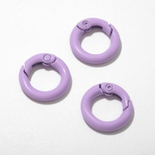 Карабин "Кольцо" d=1.8см (набор 3шт), цвет фиолетовый