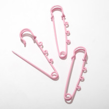Булавка для подвесок (набор 3 шт) L=6.5см, цвет розовый