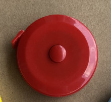 Сантиметровая лента - рулетка "Favorite Hous", цвет красный, 150см
