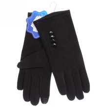 Перчатки женские с утеплителем "ELEGANZZA", цвет черный, размер 23*8,5см, (пакет с подвесом)