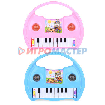 Клавишные инструменты Пианино 856-1 &quot;Маленькая певица&quot; на батарейках, в пакете