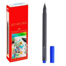 Ручка капиллярная &quot;Grip Finepen&quot; синяя, 0,4мм, трехгранная