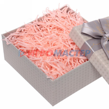 Наполнитель бумажный для подарков "Нежность" 50г , розовый