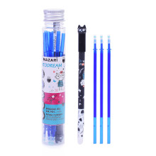 Ручка гелевая со стираемыми чернилами Catodream, Синяя, +9 стержней, игольчатый пиш. узел 0.5мм, тер