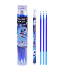 Ручка гелевая со стираемыми чернилами Sport, Синяя, +9 стержней, игольчатый пиш. узел 0.5мм, термочу