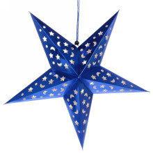 Украшение подвесное "Сияние звезды" 60 см, Синий