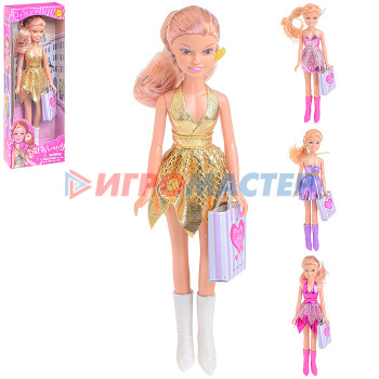 Куклы аналоги Барби Кукла 8220 &quot;Shopping&quot; с аксессуарами, в коробке