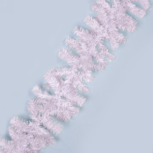 Гирлянда хвойная "Снежинка" 2,7 м (220 веток) ПВХ, Белый