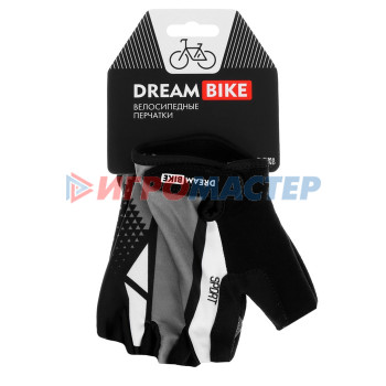 Перчатки велосипедные Dream Bike, с гелевыми вставками, мужские, р. XL