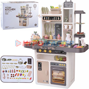 Игровые модули для девочек Игровой набор кухня 889-211 &quot;Мамина помощница&quot; (свет, звук) в коробке