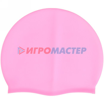Шапочка для плавания силиконовая, детская SCP09 (микс цветов)