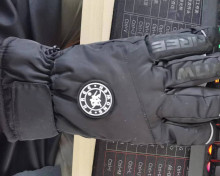 Перчатки для зимних видов спорта TS-1023, черный (размер M)