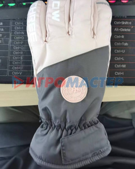 Перчатки и рукавицы Перчатки для зимних видов спорта TS-1023, розовый (размер M)
