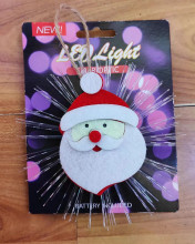 Сувенир с подсветкой "Дед Мороз в колпачке" 10 см