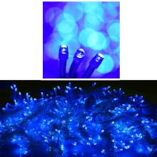 Электрогирлянда-занавес 6*3м, 640 ламп, синий