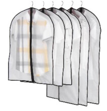 Чехол для одежды "ИДЕЯДОМА", цвет белый / чёрный, 60*100см (пакет)