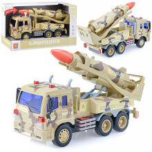 Машина WY651A &quot;Военная техника&quot; с ракетной установкой 1:16 (свет, звук) на батарейках, в коробке