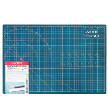 Коврик для резки A3 (45x30 см) непрорезаемый, толщина 3 мм, двухсторонний, трехслойный