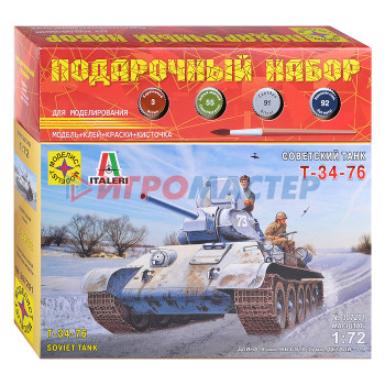 Сборные модели Советский танк Т-34-76  (1:72)
