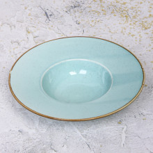 Тарелка керамическая "Tiffany Blue" для пасты 24*6см