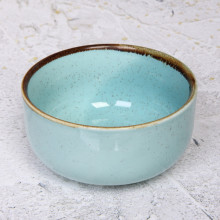 Салатник керамический "Tiffany Blue" 12,5*6см