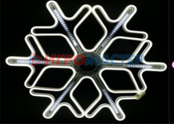 Световые фигуры Фигура светодиодная "Снегопад" 38 см, 480 ламп LED, авторежим, 220V, Белый