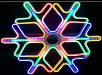 Световые фигуры Фигура светодиодная "Снегопад" 38 см, 480 ламп LED, авторежим, 220V, Мультицвет