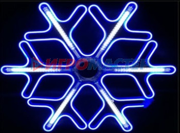 Световые фигуры Фигура светодиодная "Снегопад" 38 см, 480 ламп LED, авторежим, 220V, Синий