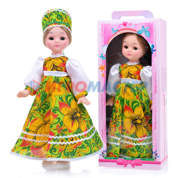 Куклы Кукла Василина Хохлома 45 см, в коробке