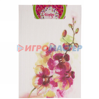 Салфетка на стол 45*30см плетеная "Орхидея"